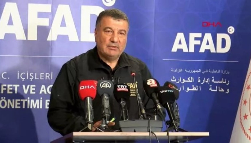 AFAD Deprem Risk ve Azaltma Genel Müdürü Orhan Tatar açıklamalarda bulundu