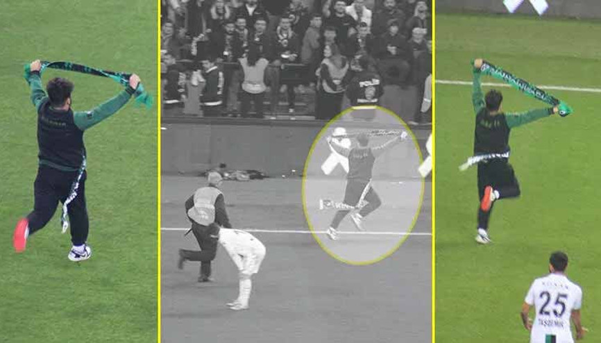 Kocaelispor tribününe Sakaryaspor atkısı açınca ortalık karıştı