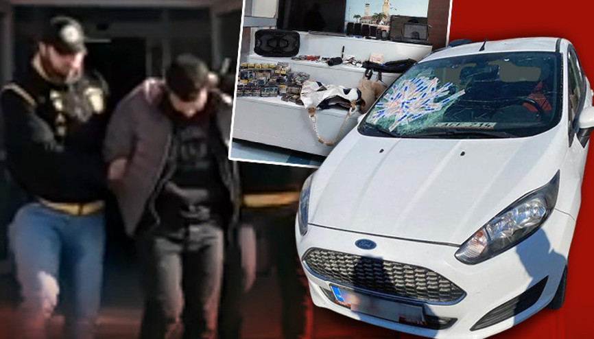 Adanada çalıntı otomobille yakalandı: Deprem sonrası enkaz başında bekleyenlerin eşyalarını çalmış