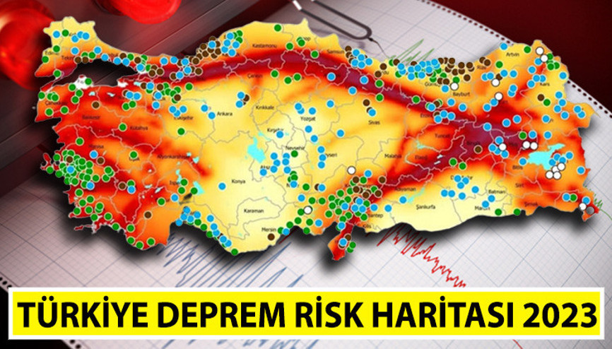 TÜRKİYE DEPREM HARİTASI SORGULAMA EKRANI 2023: Türkiye yenilenmiş diri fay haritaları yayınlandı MTA Evimin altından fay hattı geçiyor mu