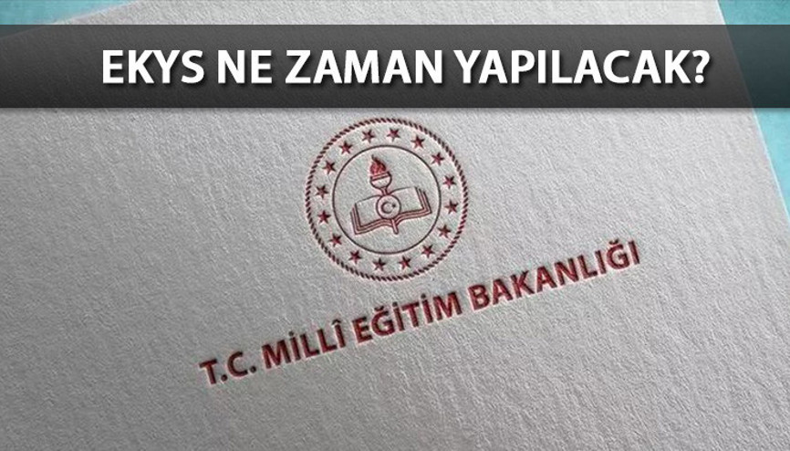 EKYS NE ZAMAN YAPILACAK 2023 MEB Eğitim Kurumlarına Yönetici Seçme Sınavı tarihi açıklandı mı