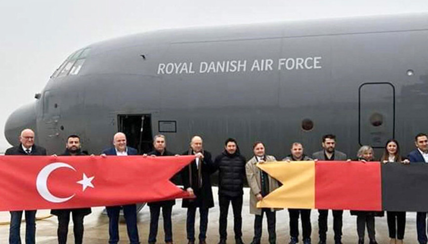 Almanya’dan yardım taşıyan NATO uçağı İncirlik’te