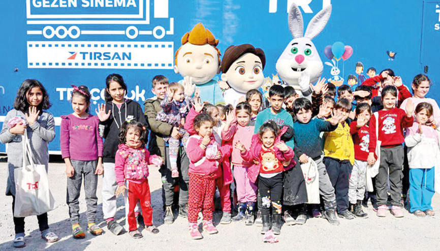 TRT’den moral ziyareti