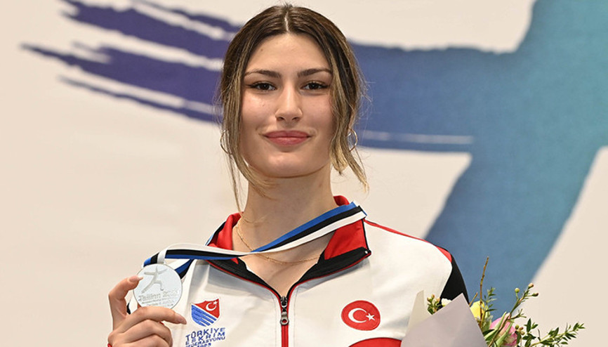 Nisanur Erbil, Tallinn’de gümüş madalya kazandı