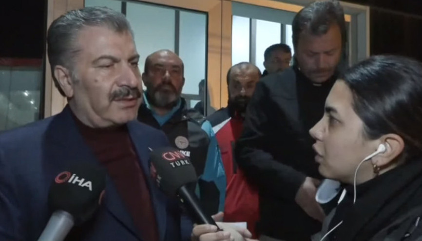 Bölgede salgın riski var mı Sağlık Bakanı Koca CNN Türk ekranlarında açıkladı