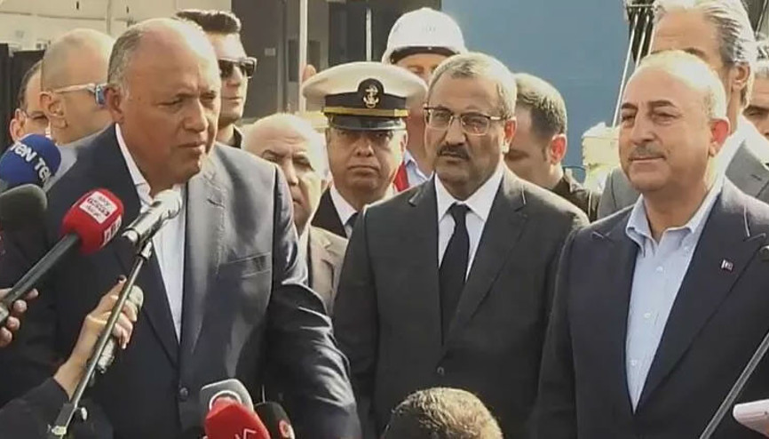 Mısır Dışişleri Bakanı Türkiyede