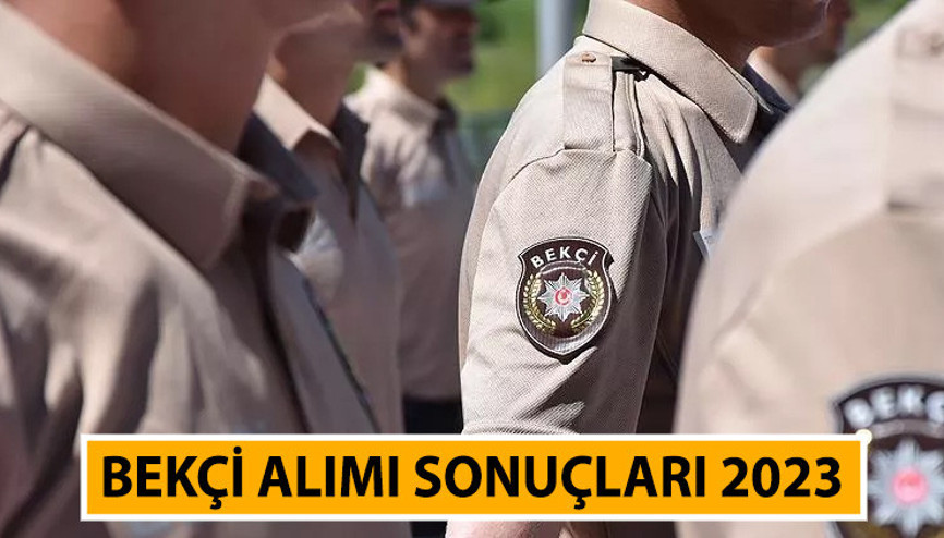 1. Dönem bekçi alımı başvuru sonuçları sorgulama ekranı Bekçi alımı 2023 ne zaman açıklanacak, sonuçlar belli oldu mu