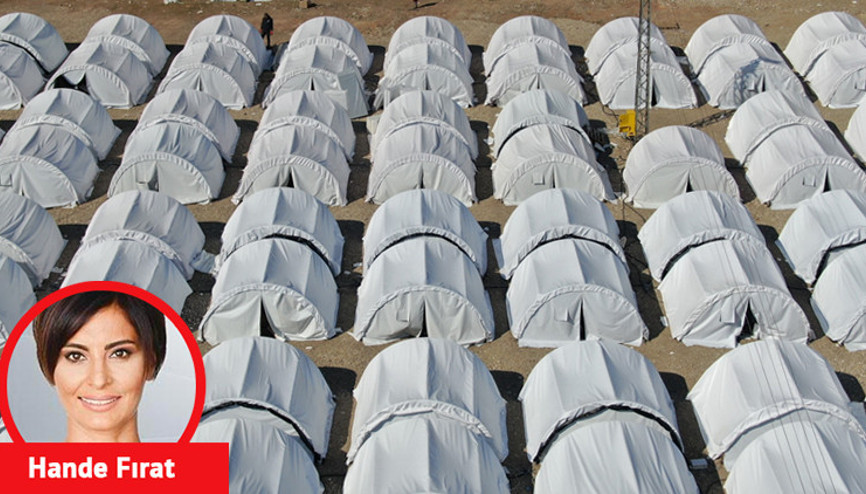 Kızılay ve çadır tartışması