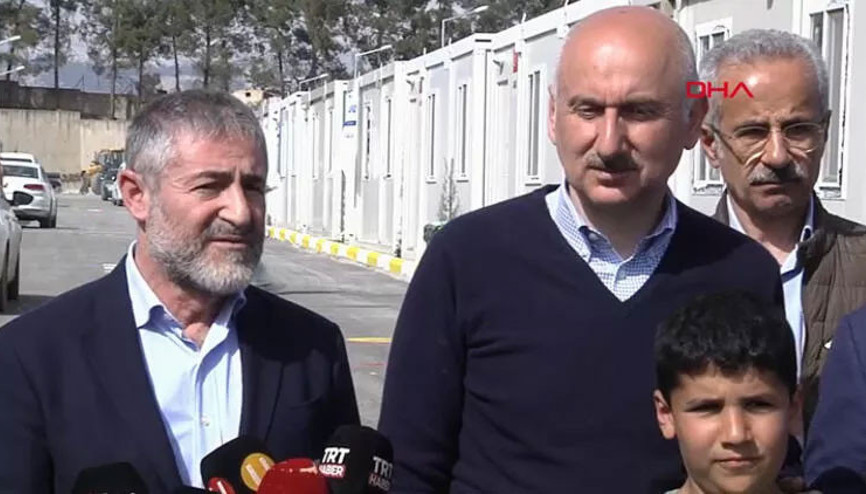 Üç bakandan Adıyamanda ortak açıklama Üç bakandan Adıyamanda ortak açıklama