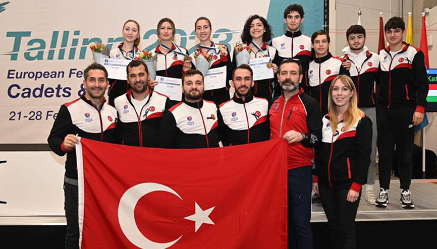 Avrupa Eskrim Şampiyonası’nda ay-yıldızlılardan klasman birinciliği