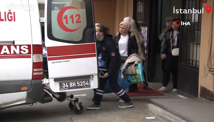 Cerrahpaşa Tıp Fakültesi’nde hastalar tahliye ediliyor