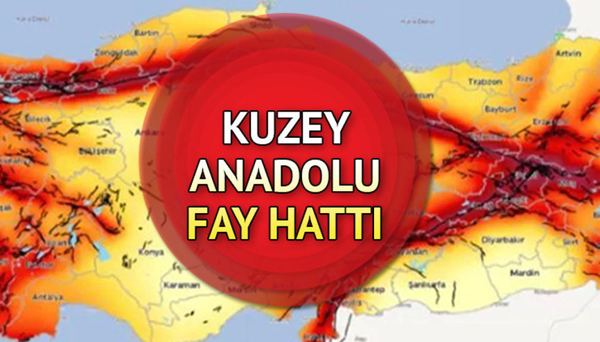 KUZEY ANADOLU FAY HATTI HARİTASI || Kuzey Anadolu fay hattı nerede, kaç km, hangi illerden geçiyor Kuzey Anadolu fay hattı depremleri ve şehirleri