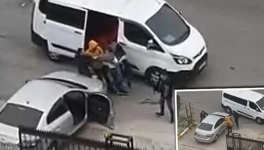 Tuzlada otomobilin yolunu kesip sürücüyü kaçırdılar