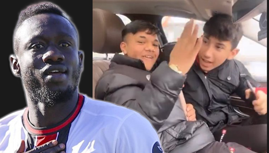 Mbaye Diagne, otostop çeken öğrencileri arabasına aldı