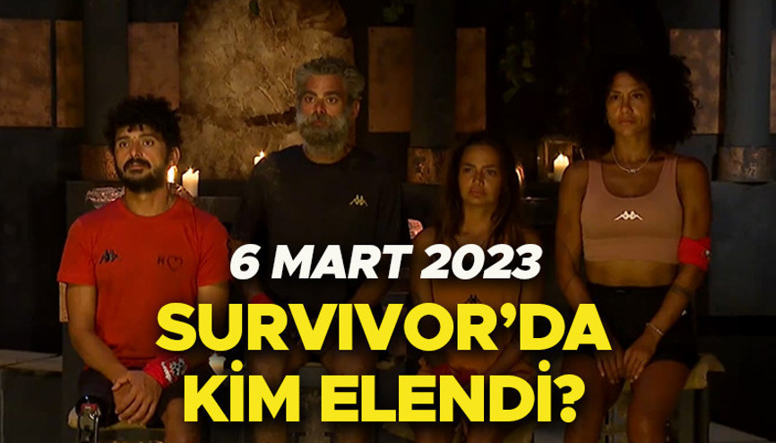 SURVİVORDA KİM ELENDİ Dün gece (6 Mart 2023) Survivor kim gitti SMS sonuçları belli oldu: Adaya veda eden isim şoke etti Ödül oyununu hangi takım kazandı