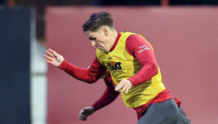 Galatasarayın rekor maçında Zaniolo ve Adekugbe de oynayacak