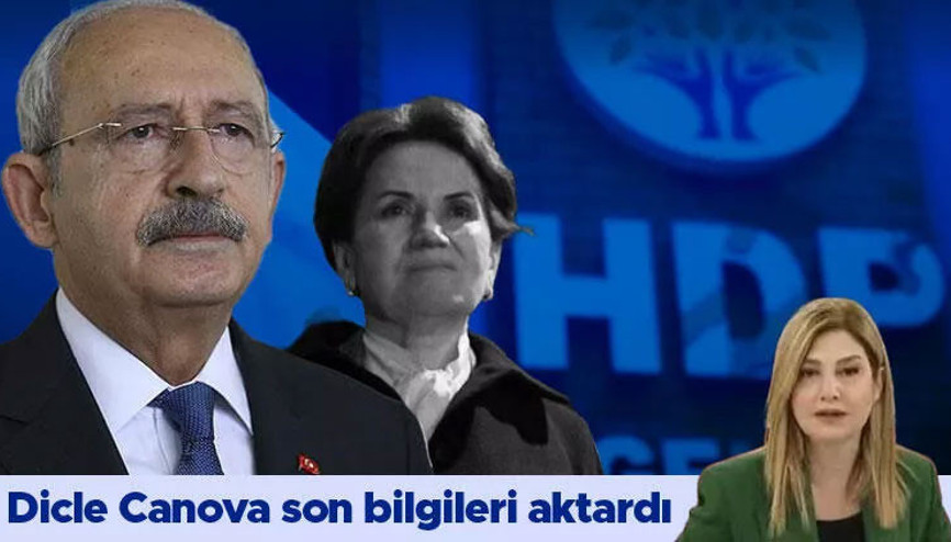 Kılıçdaroğlu, HDP ile görüşürse İYİ Partinin tutumu nasıl olacak Dicle Canova son bilgileri aktardı
