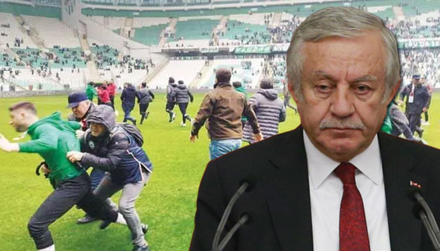 MHPli Celal Adan, Bursadaki olaylı maçla ilgili konuştu: Bir avuç holigan işi değil