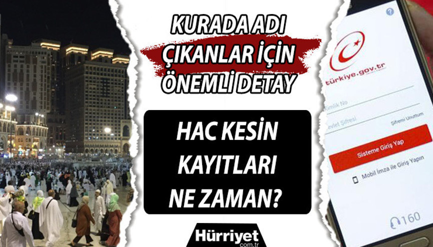 HAC KESİN KAYIT TAKVİMİ 2023 | Hac kayıtları ne zaman ve nereden yapılacak Diyanet tarihleri açıkladı