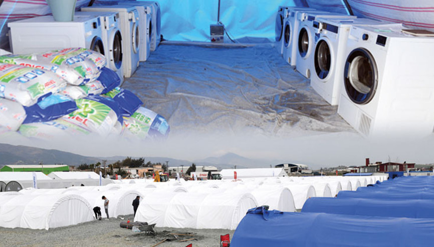 ASELSAN’dan tam teşekküllü çadırkent... 600 kişi yaşıyor