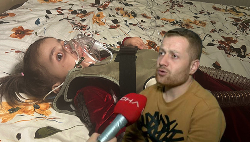 Depremzede aile SMA hastası kızları için yardım istiyor