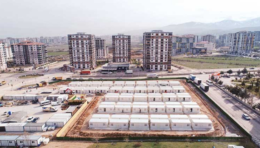 76 konteyner kullanıma hazır