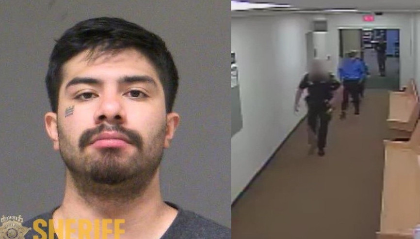 Mahkeme salonundan firar etti