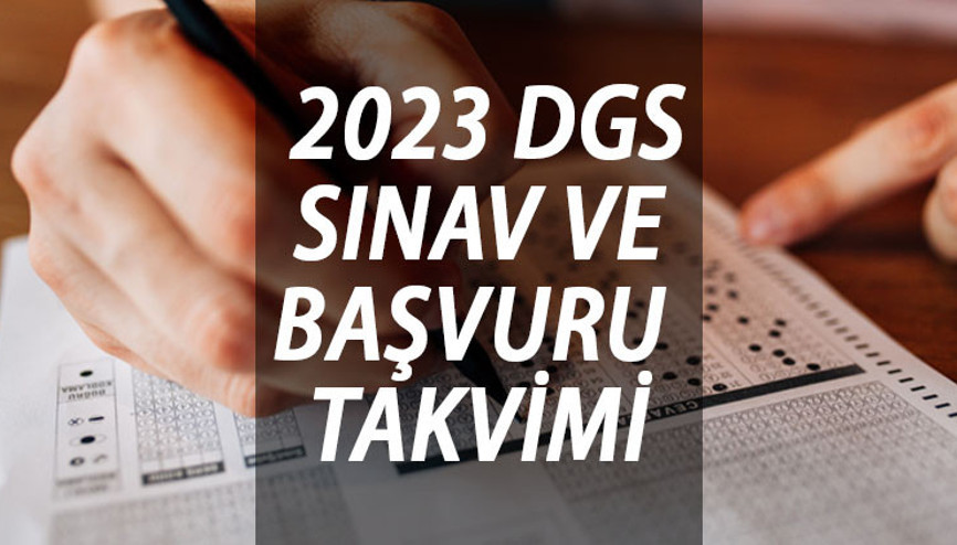 DGS SINAV TARİHLERİ | 2023 DGS başvuruları ne zaman, kılavuz yayınlandı mı DGS sınav ücreti açıklandı mı