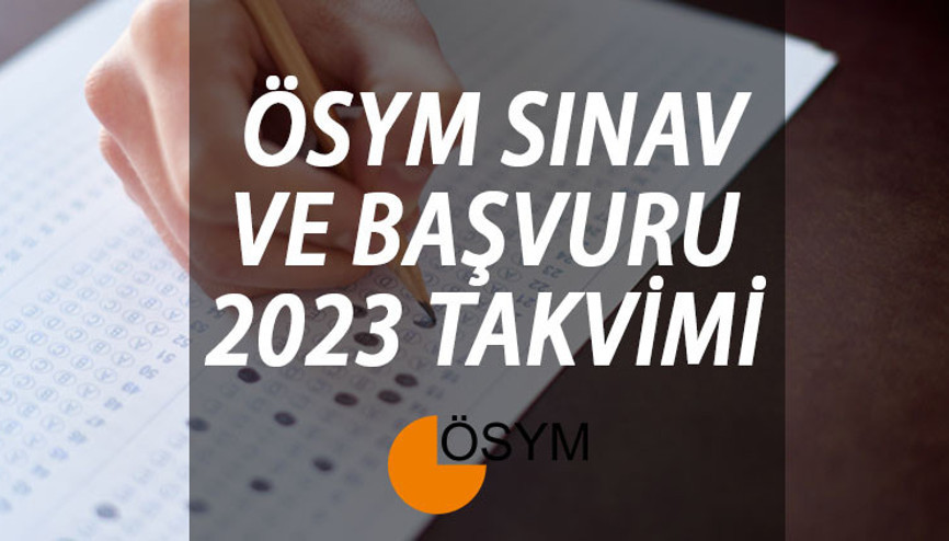 ÖSYM SINAV TAKVİMİ 2023 | YKS, KPSS, DGS ve ALES sınavları ne zaman yapılacak İşte, güncel başvuru tarihleri ÖSYM SINAV TAKVİMİ 2023 | YKS, KPSS, DGS ve ALES sınavları ne zaman yapılacak İşte, güncel başvuru tarihleri