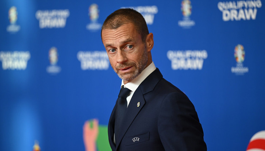 UEFA Başkanı Ceferinden açıklama: Ya kural kalkacak ya da izin verilecek