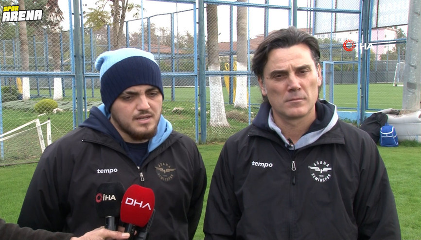 Adana Demirspor Teknik Direktörü Vincenzo Montella: Hedefimiz Avrupaya gitmek