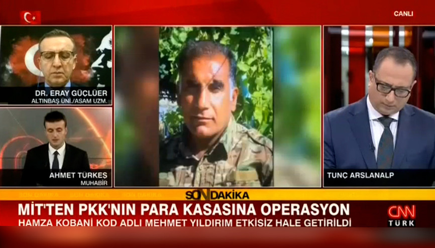 Hamza Kobani kod adlı Mehmet Yıldırım etkisiz hale getirildi