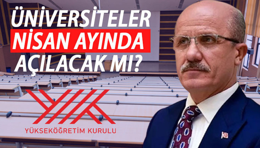 ÜNİVERSİTELER NİSAN’DA AÇILIYOR MU Yüz yüze eğitim bahar yarıyılında hibrit şeklinde mi verilecek YÖK Başkanı Prof. Dr. Erol Özvar’dan önemli açıklama ÜNİVERSİTELER NİSAN’DA AÇILIYOR MU Yüz yüze eğitim bahar yarıyılında hibrit şeklinde mi verilecek YÖK Başkanı Prof. Dr. Erol Özvar’dan önemli açıklama