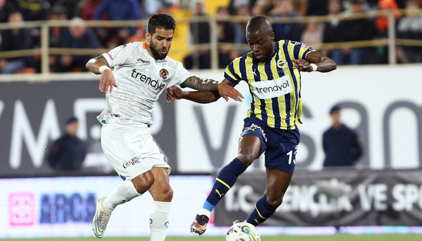 Alanyaspor 1-3 Fenerbahçe (Maçın özeti)