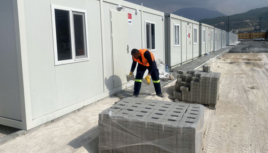 Elbistan’a 500 konteyner kampanyası