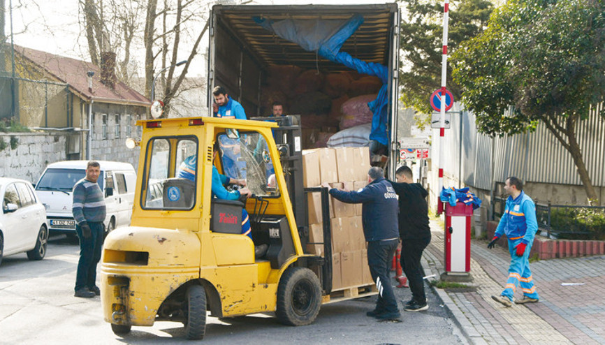 TOGEMDER’den selzedelere yardım TIR’ı