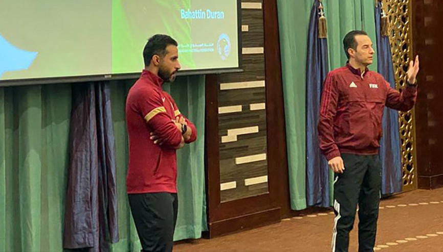 Bahattin Duran Suudi hakemlere eğitim verdi