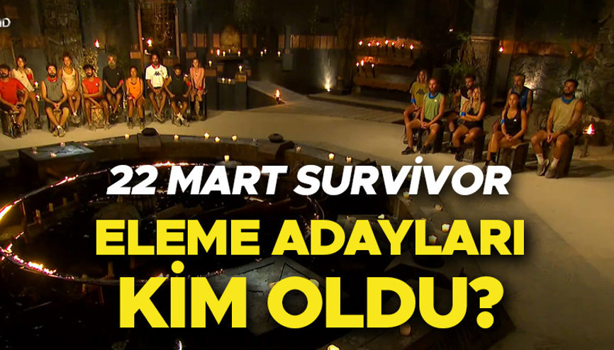 Survivor eleme adayları kim oldu | 22 Mart Survivor eleme potasına kimler girdi Konseyde duygusal anlar İşte Survivor son bölümde dokunulmazlığı kazanan takım