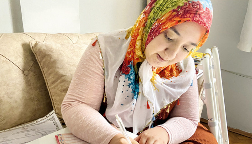 Hastane odasında ‘okuryazar’ oldu