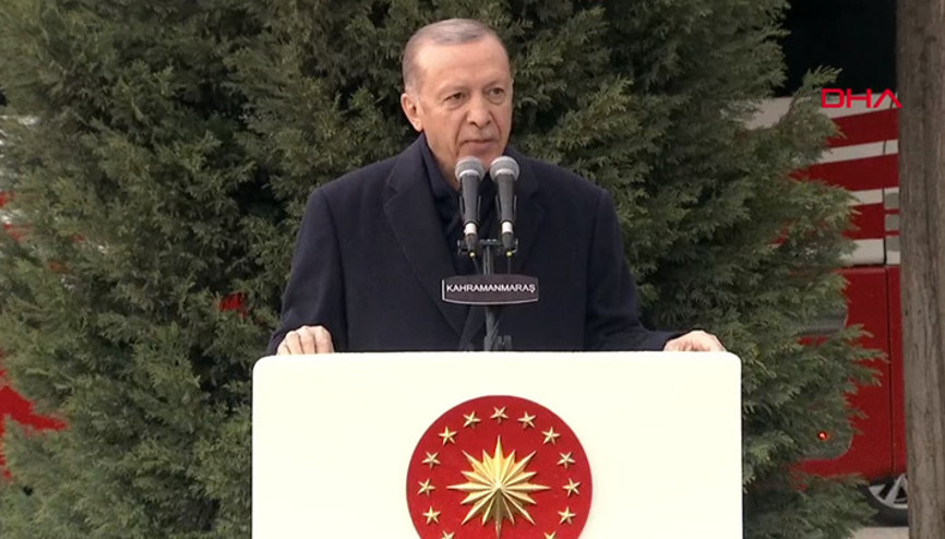 Son dakika... Cumhurbaşkanı Erdoğan: Yıkılan her binayı yeniden yapacağız