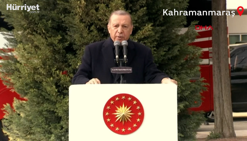 Cumhurbaşkanı Erdoğan: Yıkılan her binayı yeniden yapacağız