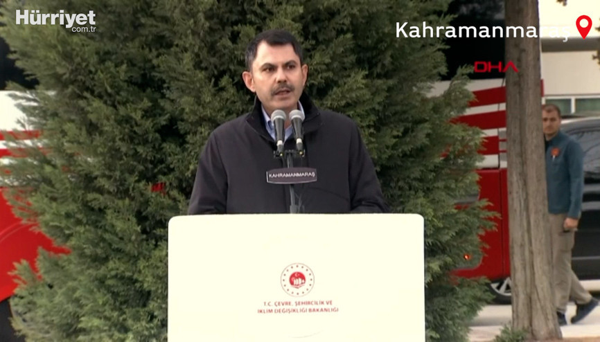 Bakan Kurum: Şehirlerimizi ayağa kaldırmak için gece gündüz çalışacağız