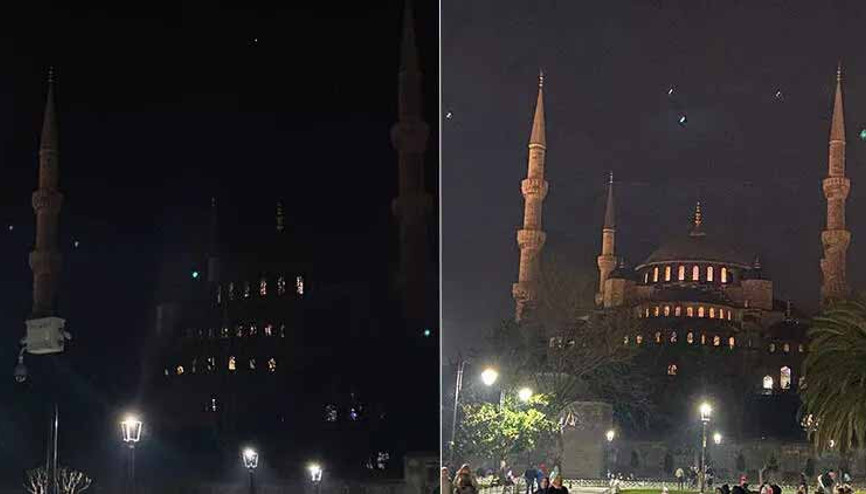 Dünya Saati etkinliğinde, ışıklar deprem felaketinde yaşamını yitirilenleri anmak için kapatıldı