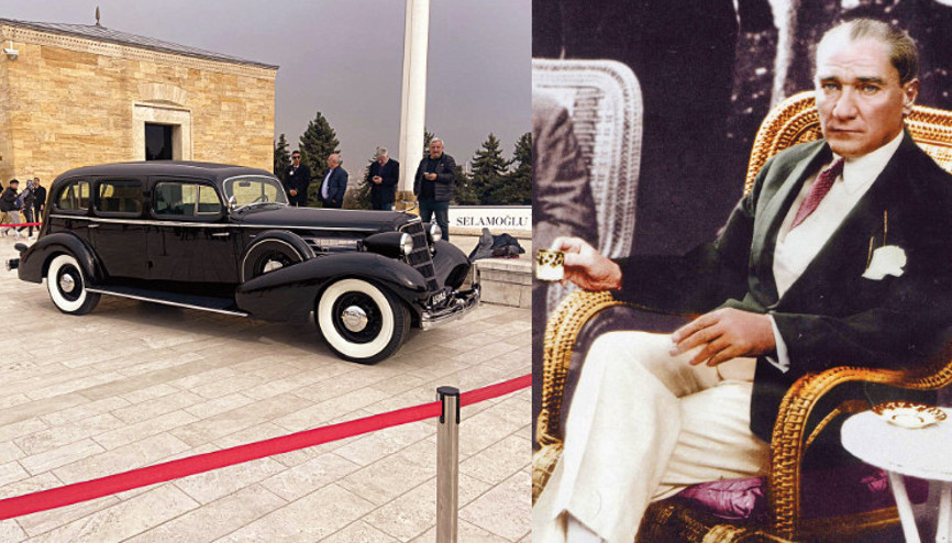 5 yılda restore edildi... Atatürk’ün Cadillac’ı 100. yıla hazır