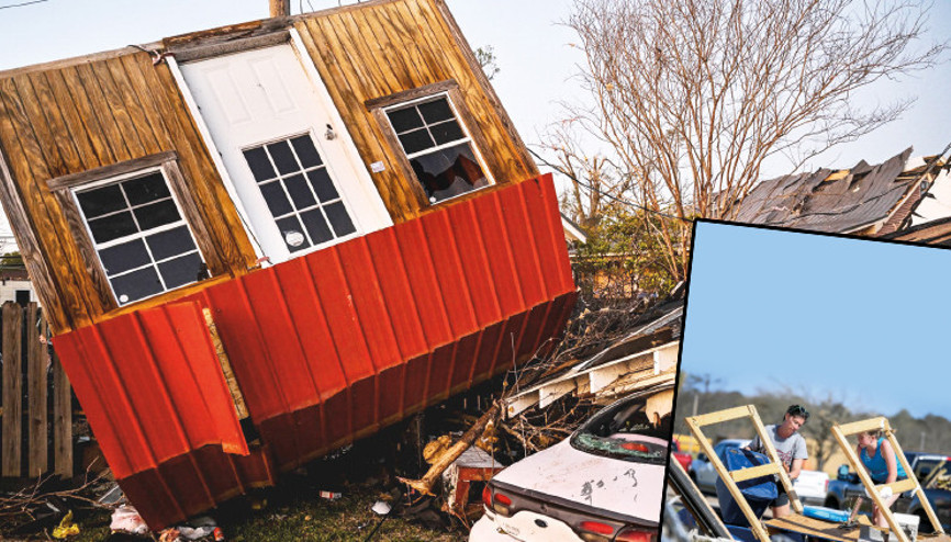 Mississippi’yi hortum vurdu: 26 can kaybı var