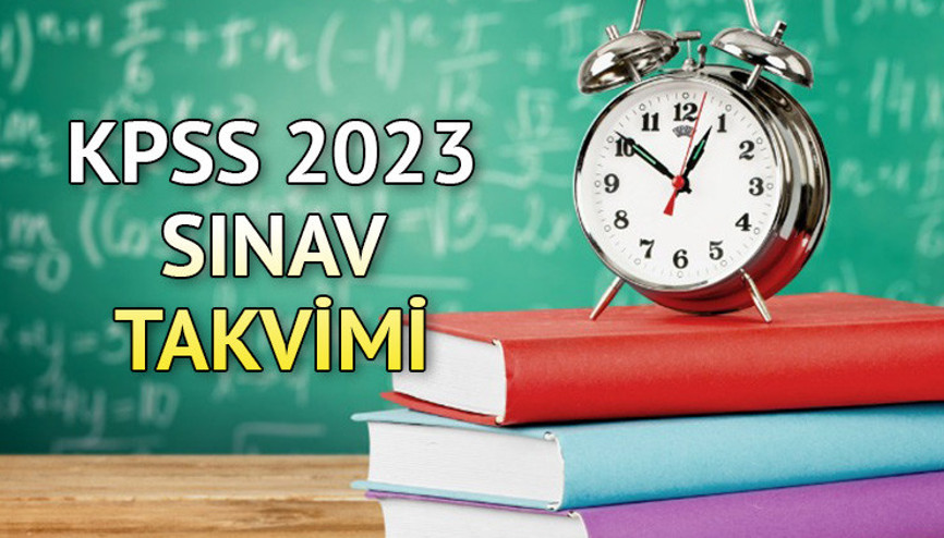 KPSS başvuruları ne zaman başlıyor 2023 KPSS GK GY ve ÖABT hangi tarihte yapılacak İşte ÖSYM sınav takvimi...