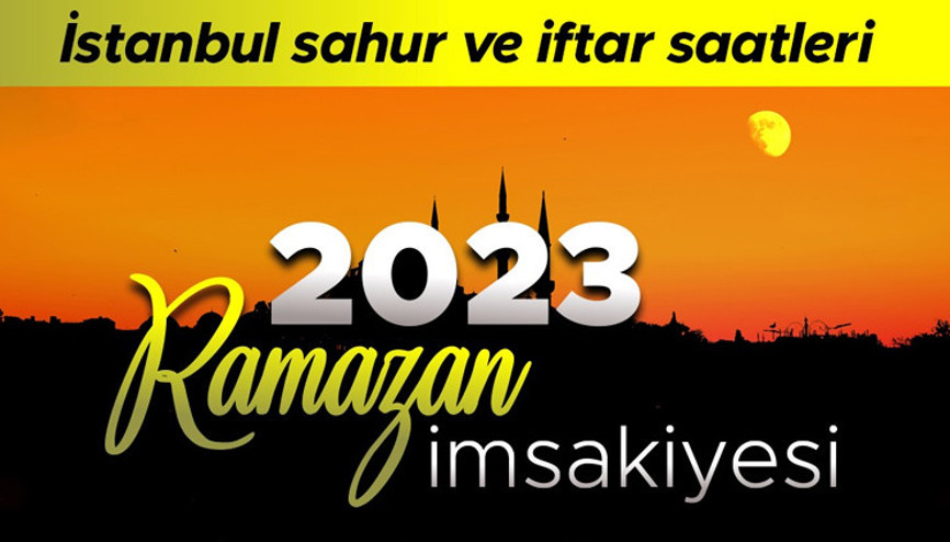 SAHUR VAKTİ 2023: 29 Mart sahur saati kaçta, ezan ne zaman okunacak Ramazan İmsakiyesi 2023 ile İstanbul Ankara İzmir il il sahur saatleri ve imsak vakitleri