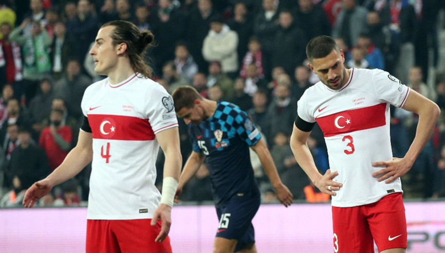 Türkiye 0-2 Hırvatistan (Maç özeti)