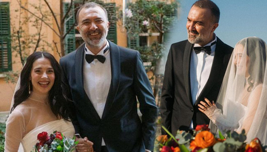 Ünlü çiftin mutlu günü... Doğuma 2 ay kala evlendiler