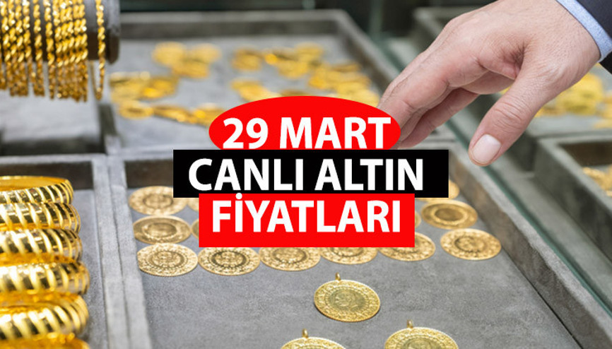 Canlı altın fiyatları 29 Mart 2023: Bugün çeyrek ve gram altın ne kadar İşte, yarım altın, tam altın, cumhuriyet altını fiyatları